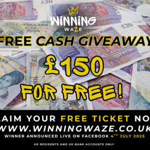 £150 FREE CASH GIVEAWAY