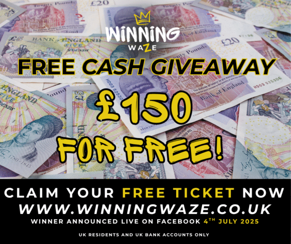 £150 FREE CASH GIVEAWAY