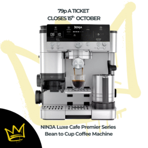 NINJA Luxe Cafe Premier Series - Bean to Cup Coffee Machine - Silver & Black