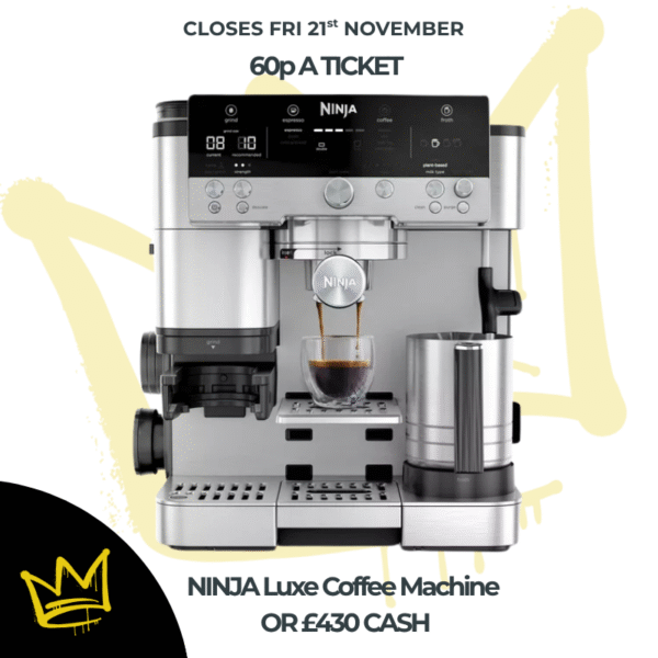 NINJA Luxe Cafe Premier Series Coffee Machine OR £430 CASH