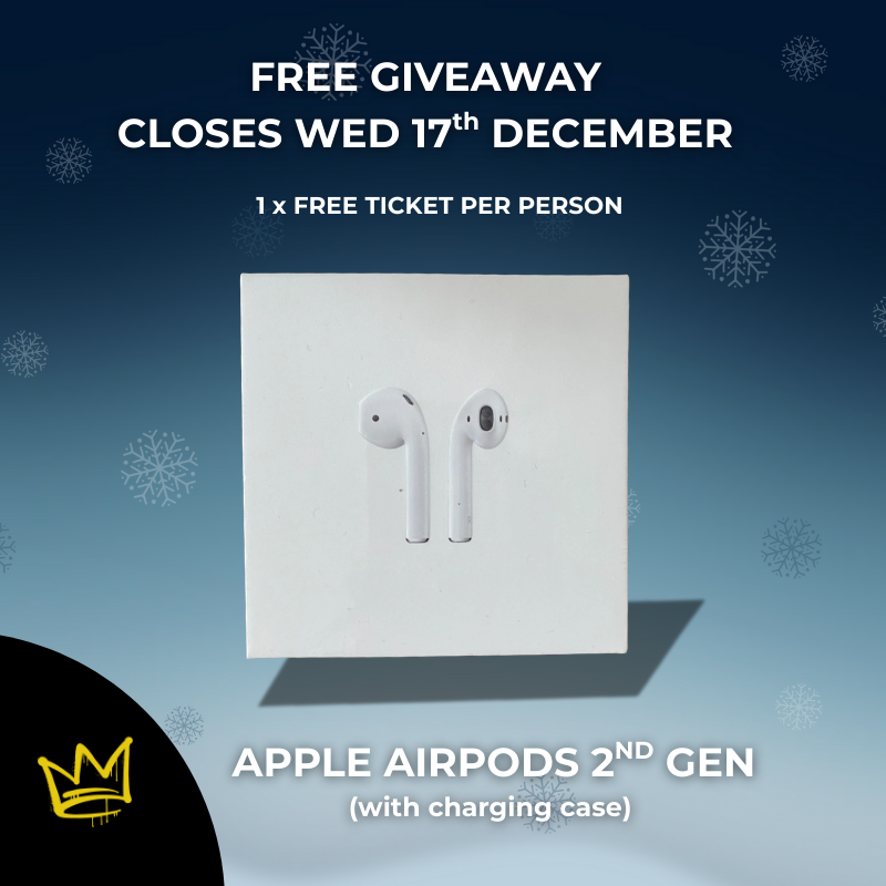 FREE GIVEAWAY - Apple AirPods (2nd Gen) – With Charging Case