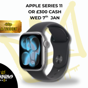 APPLE SERIES 11 WATCH OR £300 CASH