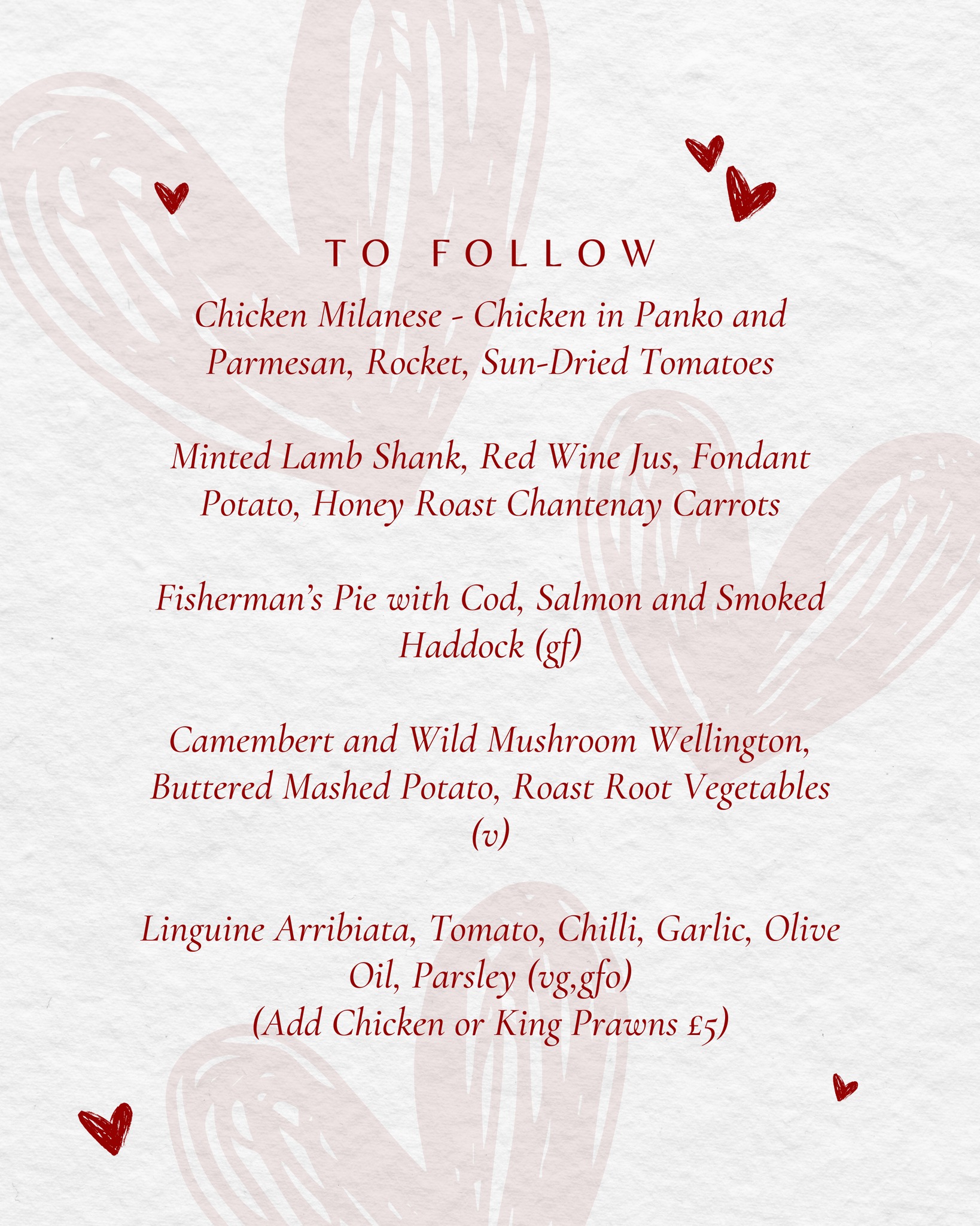 Valentine's Day Table For Two at The Crown - Hawk Green - Image 3