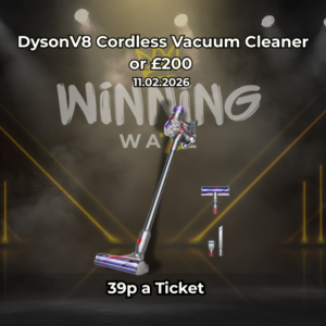 DysonV8 Cordless Vacuum Cleaner or £200
