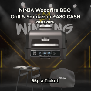 NINJA Woodfire BBQ  Grill & Smoker or £480 CASH