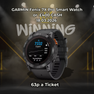 GARMIN Fenix 7X Pro Smart Watch or £400 CASH
