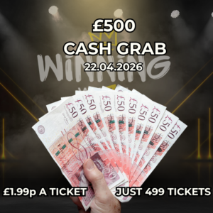 £500 CASH - Just 499 Tickets