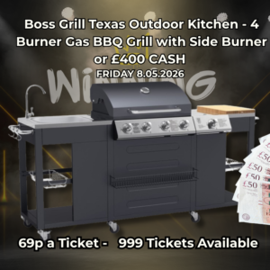 Boss Grill Texas Outdoor Kitchen or £400 CASH