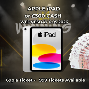 APPLE 11" iPad (2025) or £300 CASH