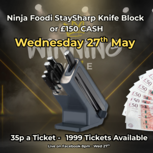 Ninja Foodi StaySharp Knife Block or £150 CASH