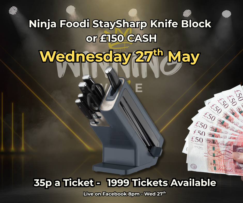 Ninja Foodi StaySharp Knife Block or £150 CASH