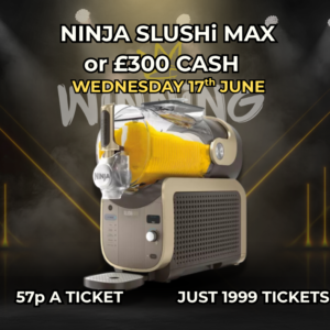 NINJA SLUSHi MAX Frozen Drink Maker or £300 CASH