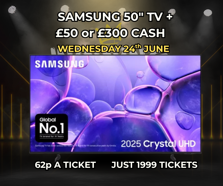 Samsung 50" TV + £50 CASH or £300 CASH