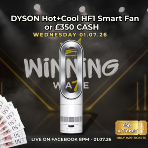 DYSON Hot+Cool HF1 Smart Fan or £350 CASH