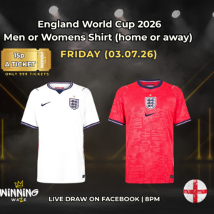 England World Cup 2026 Home Shirt