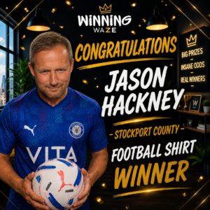 WIN THE OFFICIAL STOCKPORT COUNTY 26/27 SHIRT + FOOTBALL