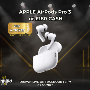 APPLE AirPods Pro 3 or £180 CASH