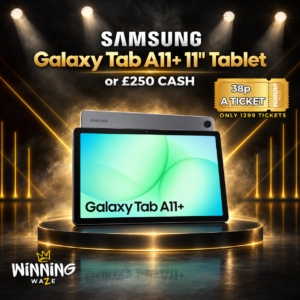 SAMSUNG Galaxy Tab A11+ 11" Tablet or £250 CASH